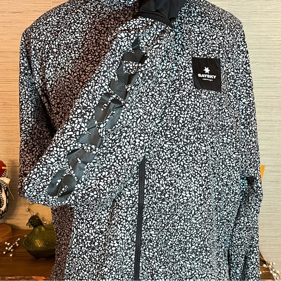 Saysky Terazzo Pace Jacket Hoodie Windbreaker Running Woman’s Size M Zip Up - Picture 4 of 12